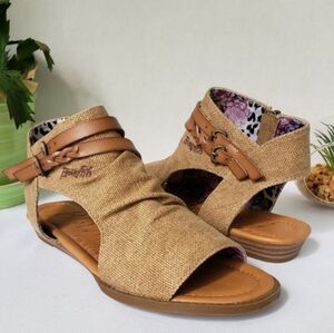 Blowfish Malibu Blue Moon Desert Rose Rancher Sandals